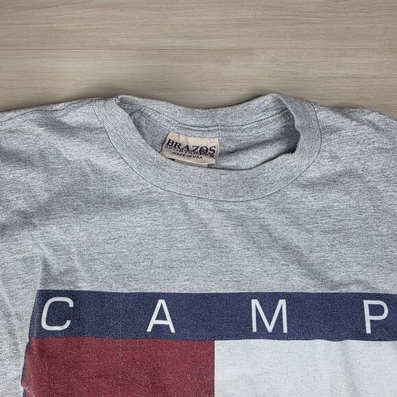 Vintage 1998 Brazos Camp‎ Allen Jesus Is Lord Shirt Tommy Size Large - Picture 8 of 9